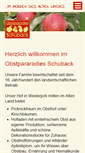 Mobile Screenshot of obstparadies-jork.de